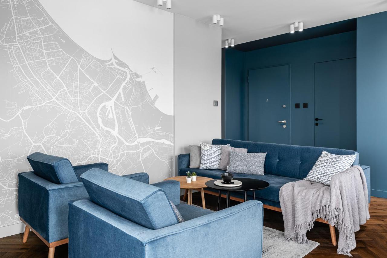Sea View Apartment Gdansk Bagian luar foto