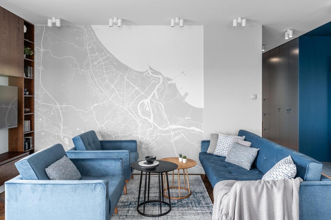 Sea View Apartment Gdansk Bagian luar foto