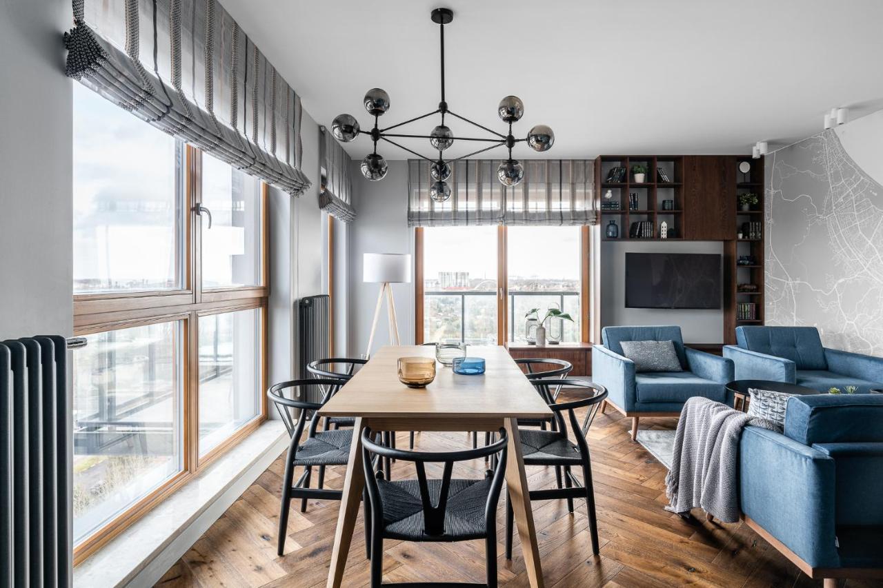 Sea View Apartment Gdansk Bagian luar foto